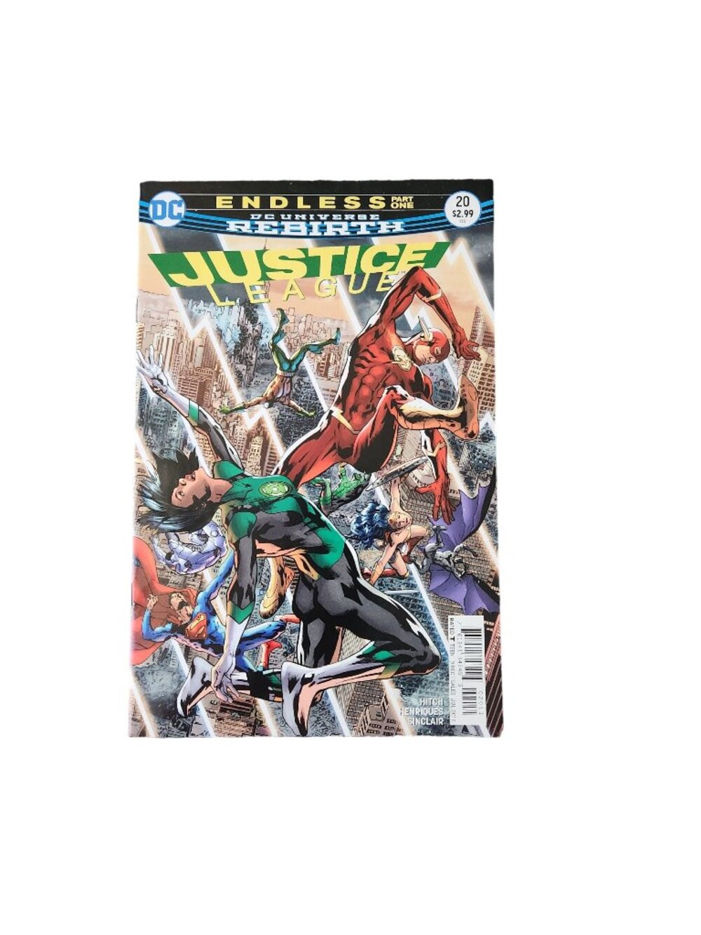 DC Comics Rebirth Justice League #20 2017 Comic Book Collector Bagged Boarded